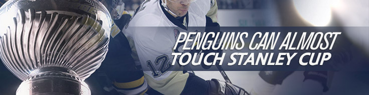 Penguins can almost touch Stanley Cup