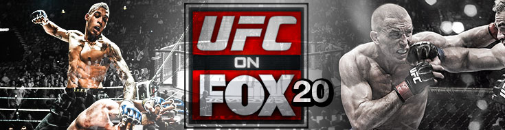 UFC on FOX 20 Fight Card and betting Preview