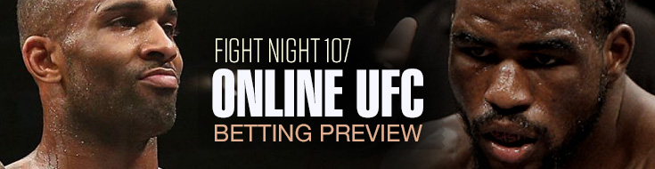 Fight Night 107 Online UFC Betting Preview