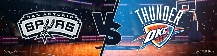 San Antonio Spurs vs. Oklahoma City Thunder Betting - Thursday March 9th, 2017