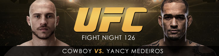 UFC Fight Night 126 Betting - MMA Betting Odds - Sunday, February 18