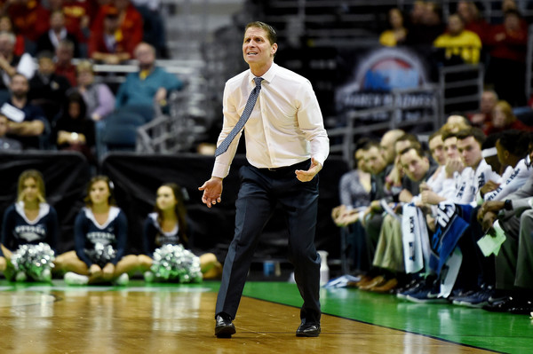 Eric Musselman leads Nevada basketball in their Sweet Sixteen matchup vs. Loyola (Chi)