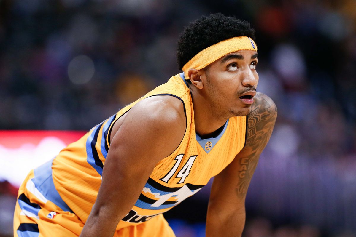 Gary Harris leads his team in tonight's Denver Nuggets vs. Cleveland Cavaliers matchup