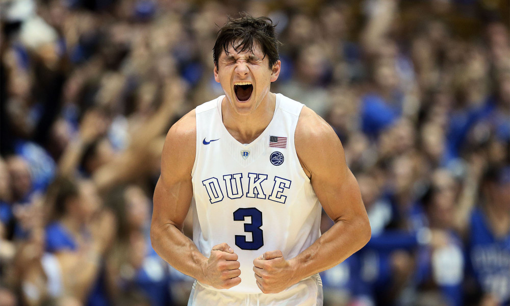 Grayson Allen looks to lead the Blue Devils to a win in Friday's North Carolina vs. Duke Basketball matchup in the ACC men's Tournament Semifinal round