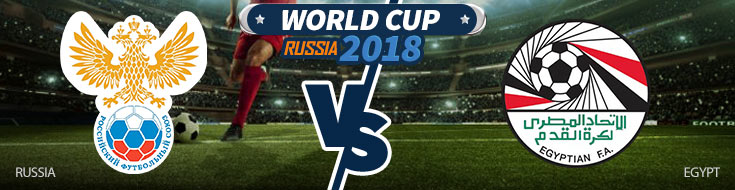 Russia vs. Egypt - World Cup Betting preview