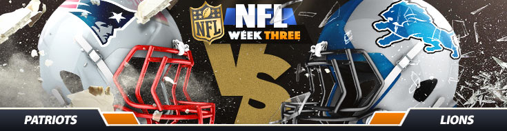 New England Patriots vs. Detroit Lions NFL Betting Sunday Night Football