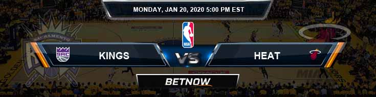 Sacramento Kings Vs Miami Heat 1 20 2020 Spread Picks And Prediction