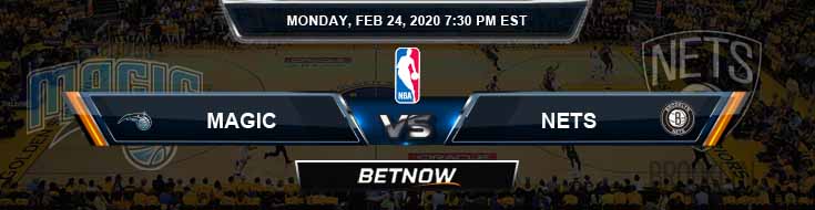 Orlando Magic vs Brooklyn Nets 02-24-2020 Spread Picks and Prediction