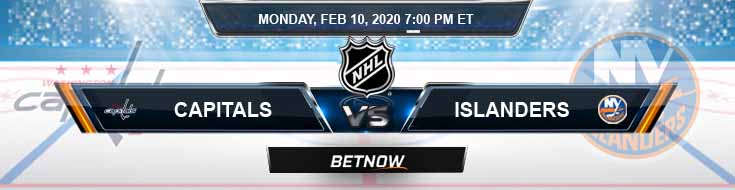Washington Capitals vs New York Islanders 02-10-2020 Betting Picks NHL Odds and Preview