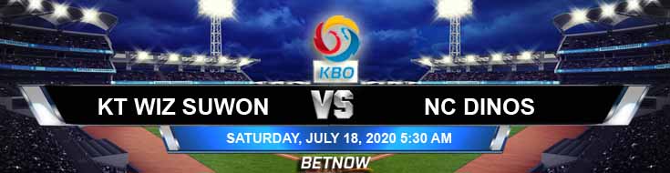 NC Dinos vs KT Wiz Suwon 07-18-2020 KBO Picks Baseball Forecast and Betting Predictions