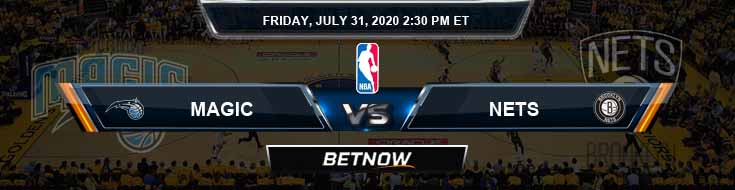 Orlando Magic vs Brooklyn Nets 7-31-2020 Spread Picks and Previews