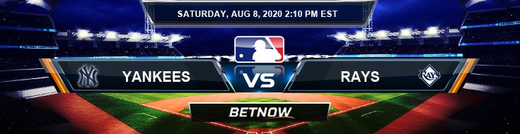 New York Yankees vs Tampa Bay Rays 08-08-2020 MLB Odds Picks and Baseball Predictions