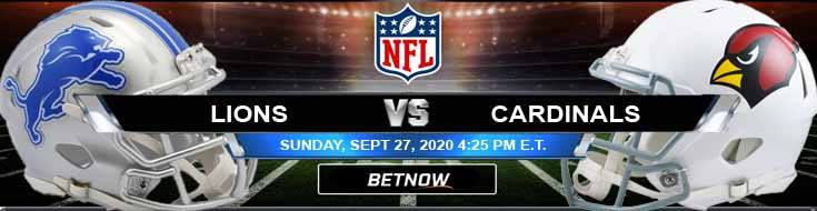 Detroit Lions vs Arizona Cardinals 09-27-2020 Picks Predictions and Previews