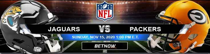 Jacksonville Jaguars vs Green Bay Packers 11-15-2020 Predictions NFL Previews and Spread