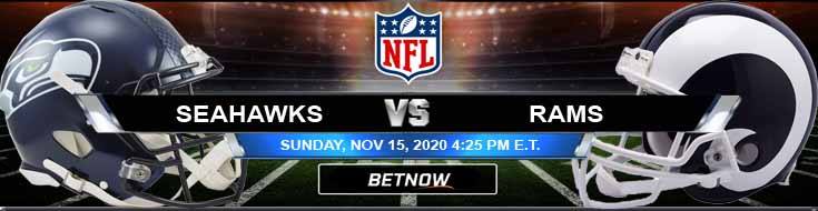 Seattle Seahawks vs Los Angeles Rams 11-15-2020 Football Betting Odds and NFL Picks