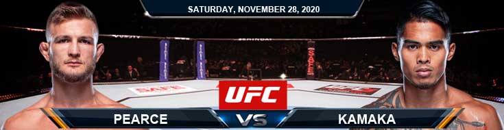 UFC on ESPN 18 Pearce vs Kamaka 11-28-2020 Results Analysis and Odds