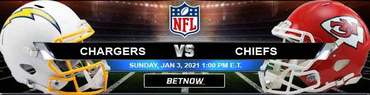 Los Angeles Chargers vs Kansas City Chiefs 01/03/2021 Tips