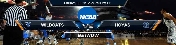 Villanova Wildcats vs Georgetown Hoyas 12-11-2020 NCAAB Odds Previews & Tips