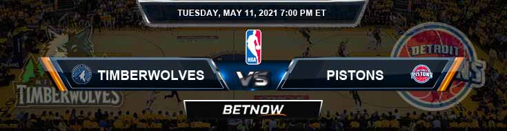 Minnesota Timberwolves vs Detroit Pistons 5-11-2021 NBA Spread and Picks