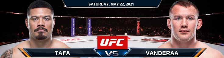 UFC Fight Night 188 Tafa vs Vanderaa 05-22-2021 Spread Fight Analysis and Forecast