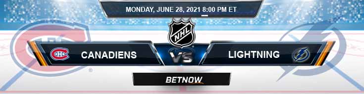 Montreal Canadiens vs Tampa Bay Lightning 06-28-2021 NHL Betting Picks Odds and Game Analysis