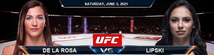 UFC Fight Night 189 De La Rosa vs Lipski 06-05-2021 Analysis Odds and Picks