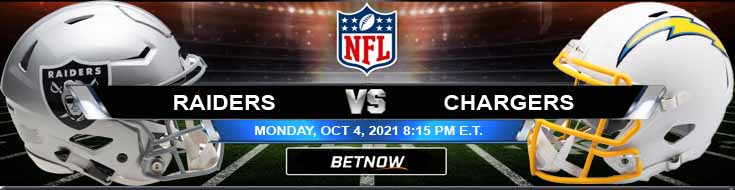 Las Vegas Raiders vs Los Angeles Chargers 10-04-2021 Tips Forecast and Analysis