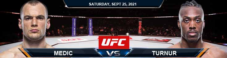 UFC 266 Medic vs Turner 09-25-2021 Picks, Predictions and Fight Analysis