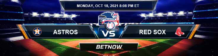 Houston Astros vs Boston Red Sox 10-18-2021 American League Division Series Game 3 Picks