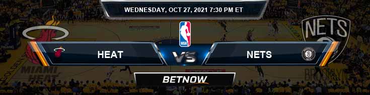 Miami Heat vs Brooklyn Nets 10-27-2021 NBA Spread and Game Analysis