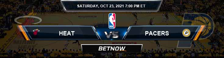Miami Heat vs Indiana Pacers 10-23-2021 NBA Picks and Game Analysis