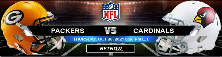 Thursday's Best Betting Odds for the Green Bay and Arizona 10-28-2021 Match