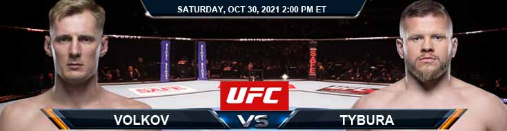 UFC 267 Volkov vs Tybura 10-30-2021 Odds Picks and Predictions