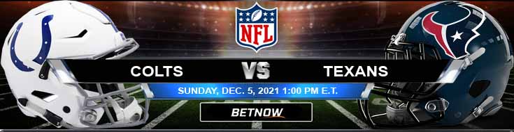Indianapolis Colts vs Houston Texans 12-05-2021 Tips Forecast and Analysis