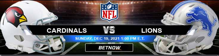 Arizona Cardinals vs Detroit Lions 12-19-2021 Football Betting Picks and Predictions