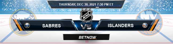 Buffalo Sabres vs New York Islanders 12-30-2021 Betting Preview Spread and Game Analysis