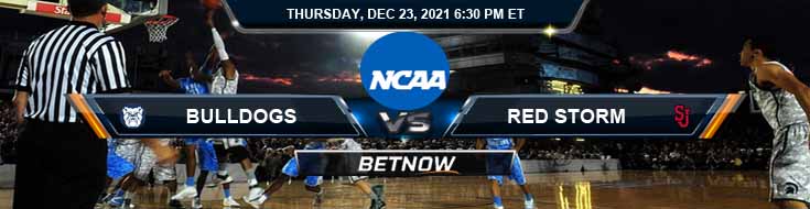 Butler Bulldogs vs St. John's Red Storm 12-23-2021 College Basketball Picks Predictions and Betting Preview