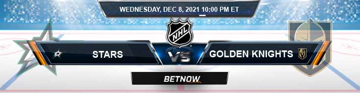 Dallas Stars vs Vegas Golden Knights 12-08-2021 Tips Forecast and Analysis