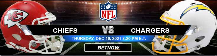 Kansas City Chiefs vs Los Angeles Chargers 12-16-2021 Football Betting Picks and Preview