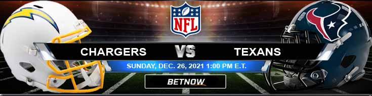 Los Angeles Chargers vs Houston Texans 12-26-2021 Odds Tips and Forecast