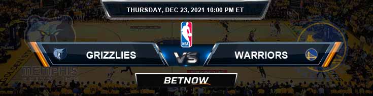 Memphis Grizzlies vs Golden State Warriors 12-23-2021 NBA Odds and Picks