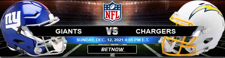 New York Giants vs Los Angeles Chargers 12-12-2021 Game Analysis Tips and Forecast
