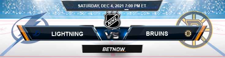 Tampa Bay Lightning vs Boston Bruins 12-04-2021 Hockey Preview Spread and Game Analysis
