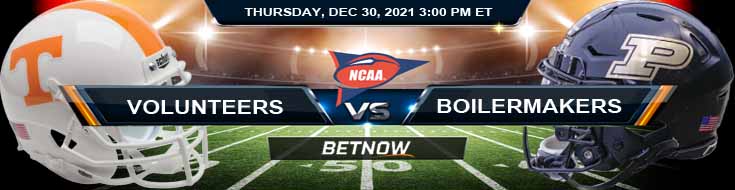 TransPerfect Music City Bowl's Best Betting Forecast for Tennessee Volunteers vs Purdue Boilermakers 12-30-2021