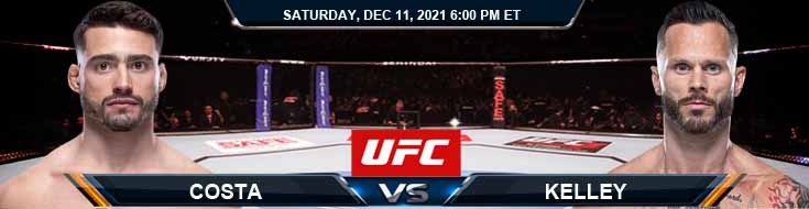 UFC 269 Costa vs Kelley 12-11-2021 Predictions Fight Analysis and Previews