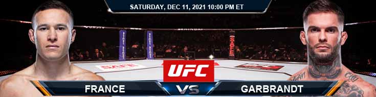 UFC 269 Kara France vs Garbrandt 12-11-2021 Odds Picks and Predictions