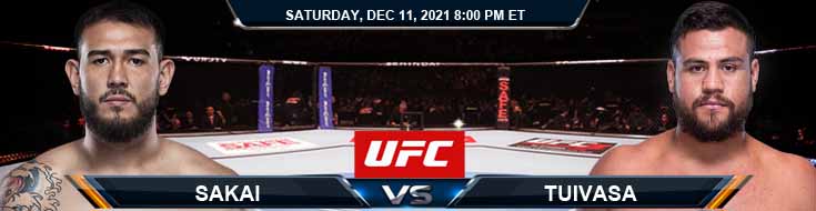 UFC 269 Sakai vs Tuivasa 12-11-2021 Picks Predictions and Previews
