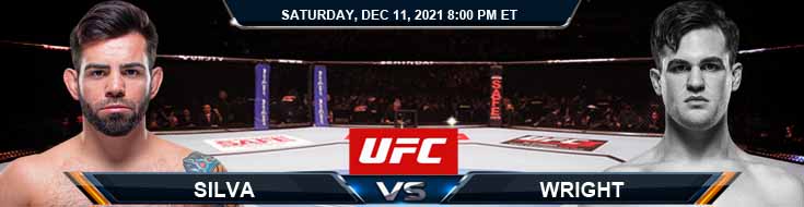 UFC 269 Silva vs Wright 12-11-2021 Previews Spread and Fight Analysis
