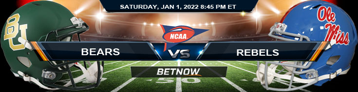 Gambling Forecast for Allstate Sugar Bowl's Game Baylor Bears vs Ole Miss Rebels 01-01-2022
