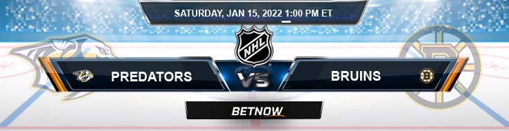 Nashville Predators vs Boston Bruins 01-15-2022 Forecast Analysis and Odds